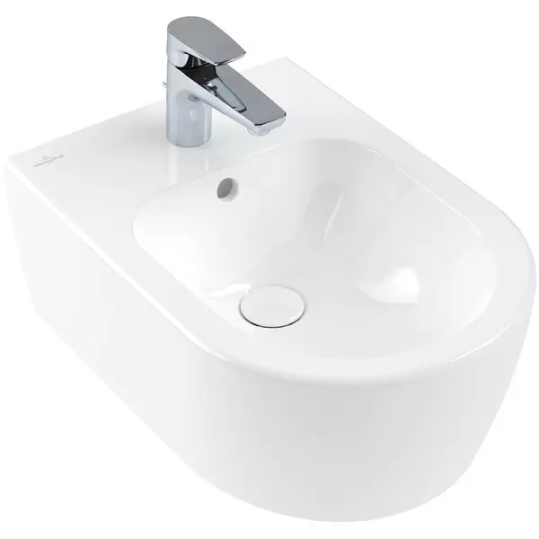   Блюмарт Подвесное биде «Villeroy & Boch» Avento 54050001 белое