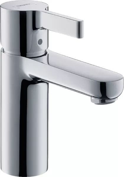 Смеситель для раковины «Hansgrohe» Metris S 31060000 с донным клапаном хром