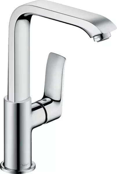 Смеситель для раковины «Hansgrohe» Metris 31187000 с донным клапаном хром