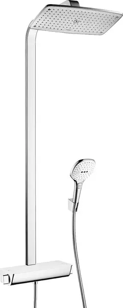 Душевая система «Hansgrohe» Raindance Select E 27112400 с термостатом белый/хром