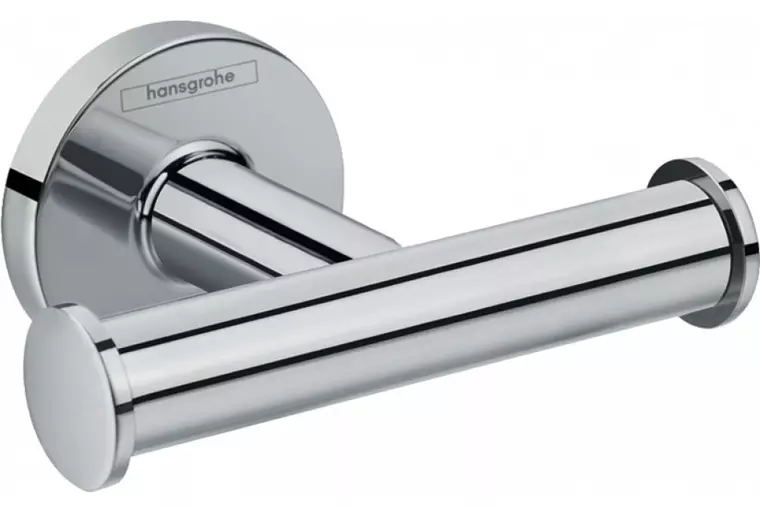 Двойной крючок «Hansgrohe» Logis Universal 41725000 на стену хром