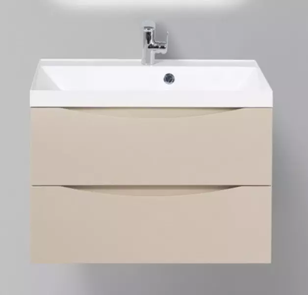 Тумба с раковиной «Belbagno» Marino 70 (BB700/450-LV-MR-AST) подвесная Crema Opaco