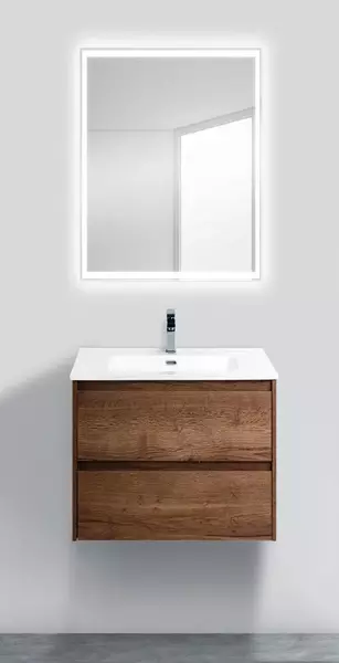 Мебель для ванной подвесная «Belbagno» Kraft 60 Rovere Tabacco