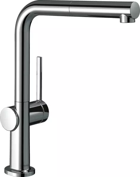 Смеситель для кухонной мойки «Hansgrohe» Talis M54 72809000 с выдвижным изливом хром