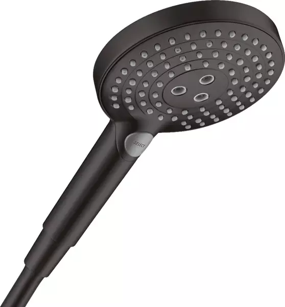 Ручная лейка «Hansgrohe» Raindance Select S 26530670 чёрная матовая