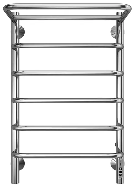 Электрический полотенцесушитель «Terminus» Полка П6 43/65 Quick Touch хром с полкой правый