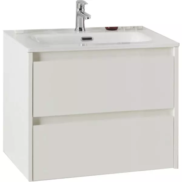 Тумба с раковиной «Belbagno» Kraft-39 60 (BB600/390ETL) подвесная Bianco Opaco