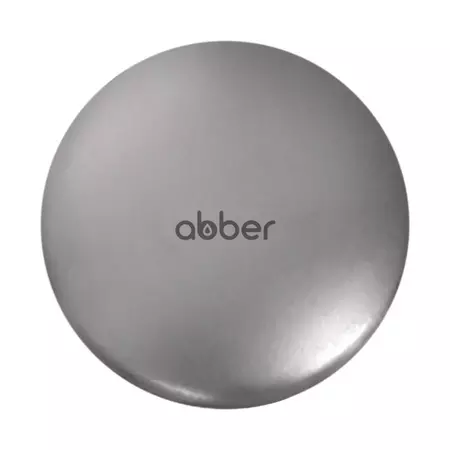  Накладка на слив «Abber» AC0014MS серебряная матовая