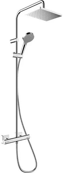 Душевая система «Hansgrohe» Vernis Shape Showerpipe 230 1jet 26286000 с термостатом хром