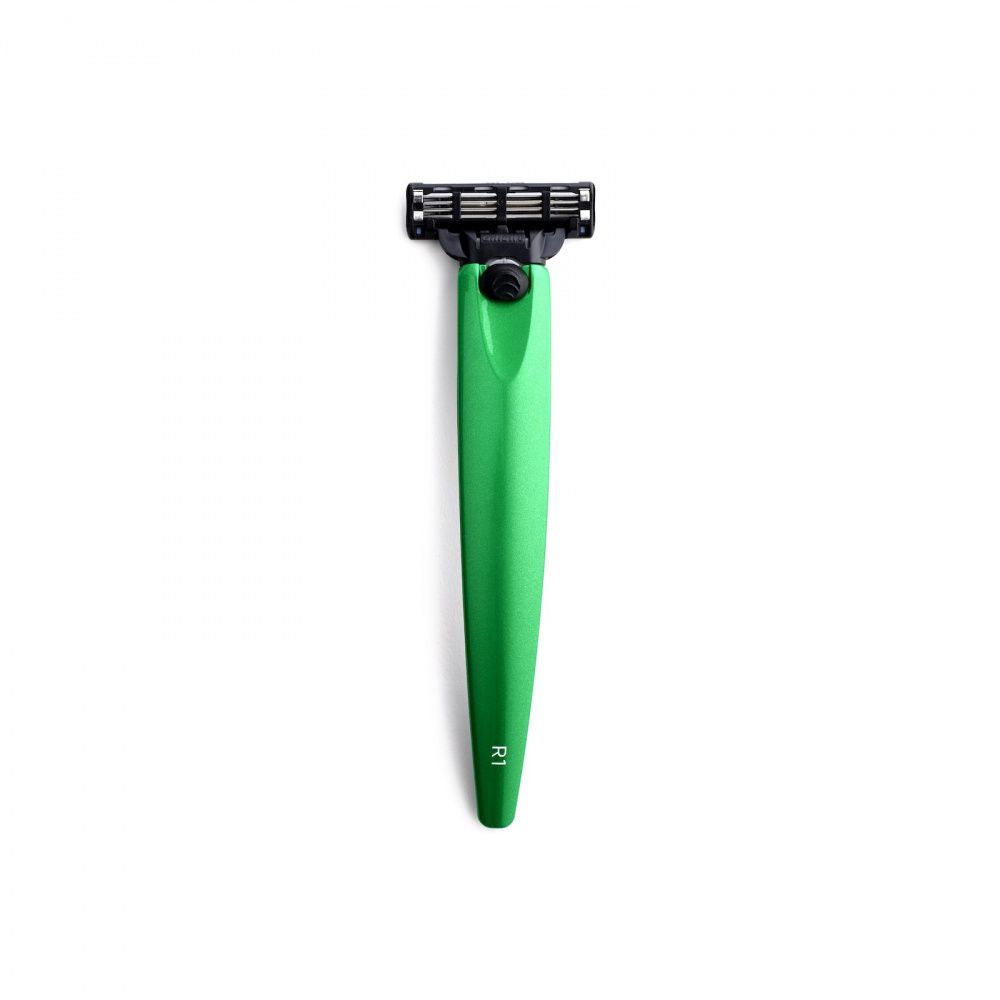 Бритва Bolin Webb R1, зеленый металлик, Gillette Mach3