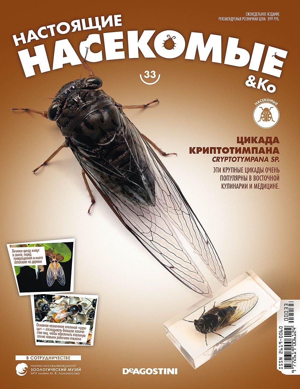   ДеАгостини Журнал  quot;Насекомые quot; №33
