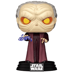 Фигурка Funko POP Star Wars: Darkside – Emperor Palpatine Bobble-Head (Force Lightning) (738) (80773) (9,5 см)