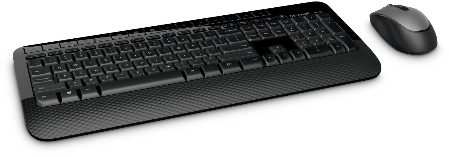 Беспроводные клавиатура и мышь Microsoft Wireless Desktop 2000 M7J-00012 (Black)