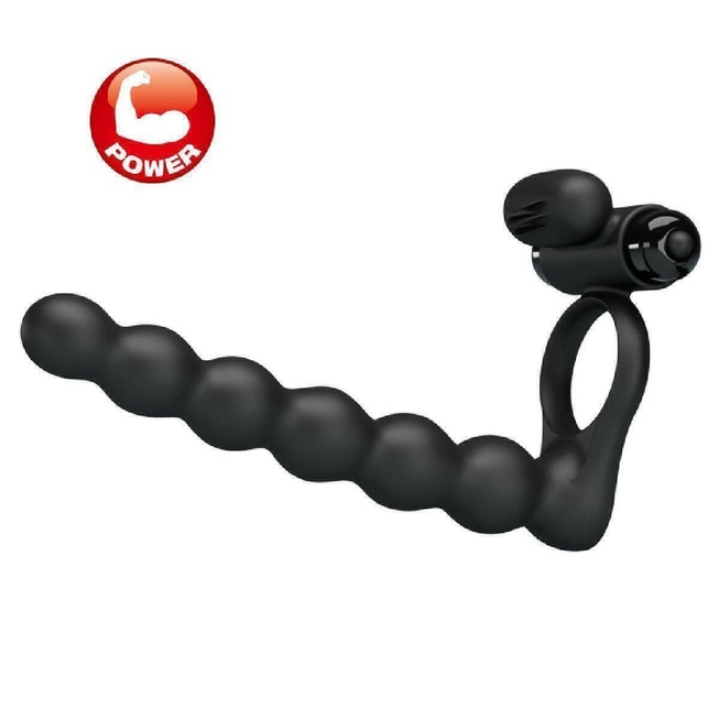  Вибронасадка на член Pretty Love Hercules Penis Sheath III