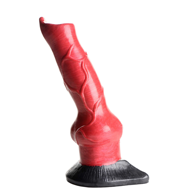 Зооэротика Фаллоимитатор XR Brands Creature Cocks Hell-Hound Canine 19 см, красный