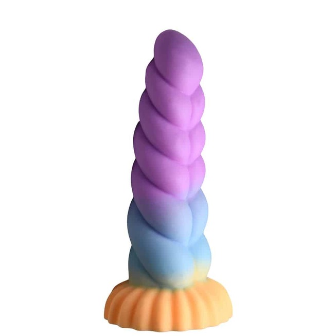 Зооэротика Фаллоимитатор XR Brands Creature Cocks Mystique Unicorn 21 см, разноцветный