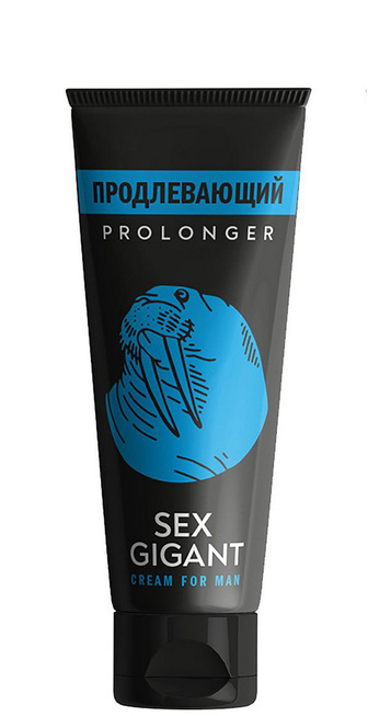  Продлевающий крем для мужчин Миагра Sex Gigant Prolonger, 80 мл