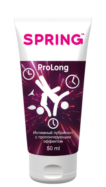   IntimShop Продлевающий лубрикант Spring ProLong на водной основе, 50 мл