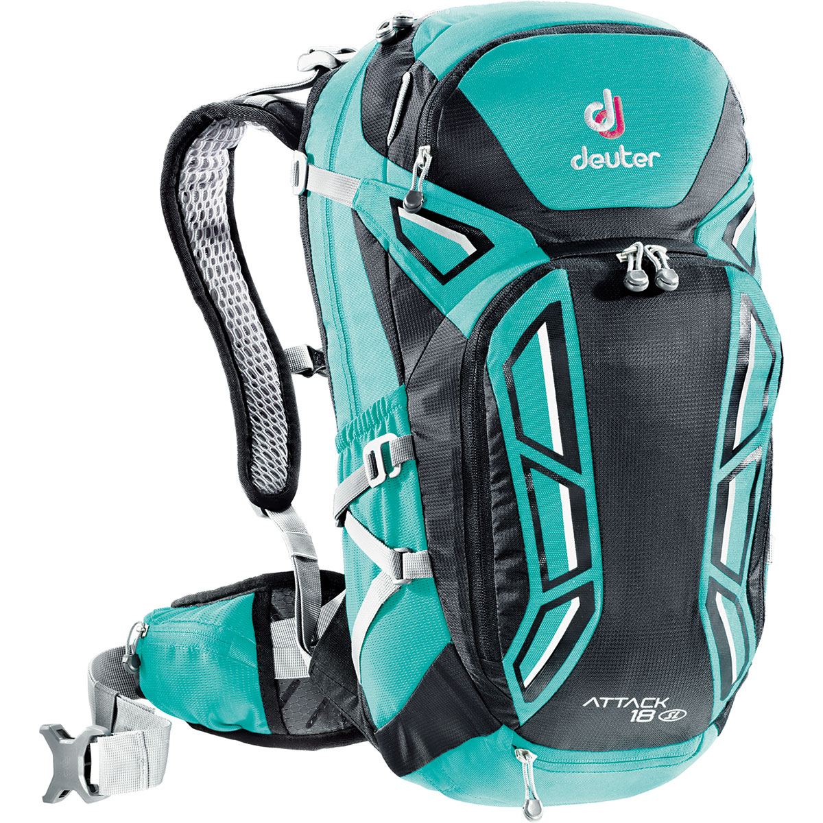 Велорюкзаки  КАНТ Рюкзак Deuter 2018 Attack 18 Sl Mint-Black