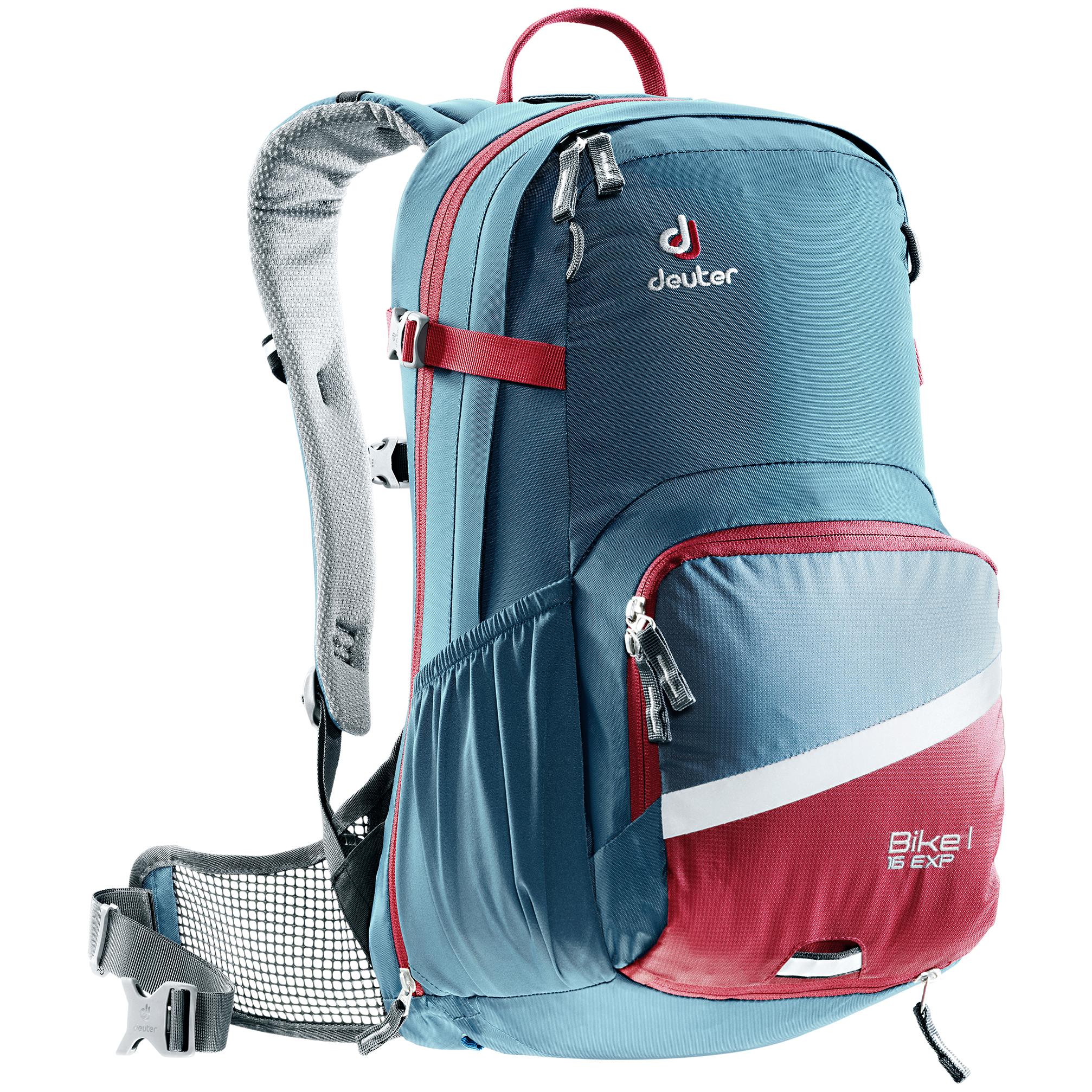 Велорюкзаки Рюкзак Deuter 2018 Bike I Air Exp 16 Arctic-Cranberry