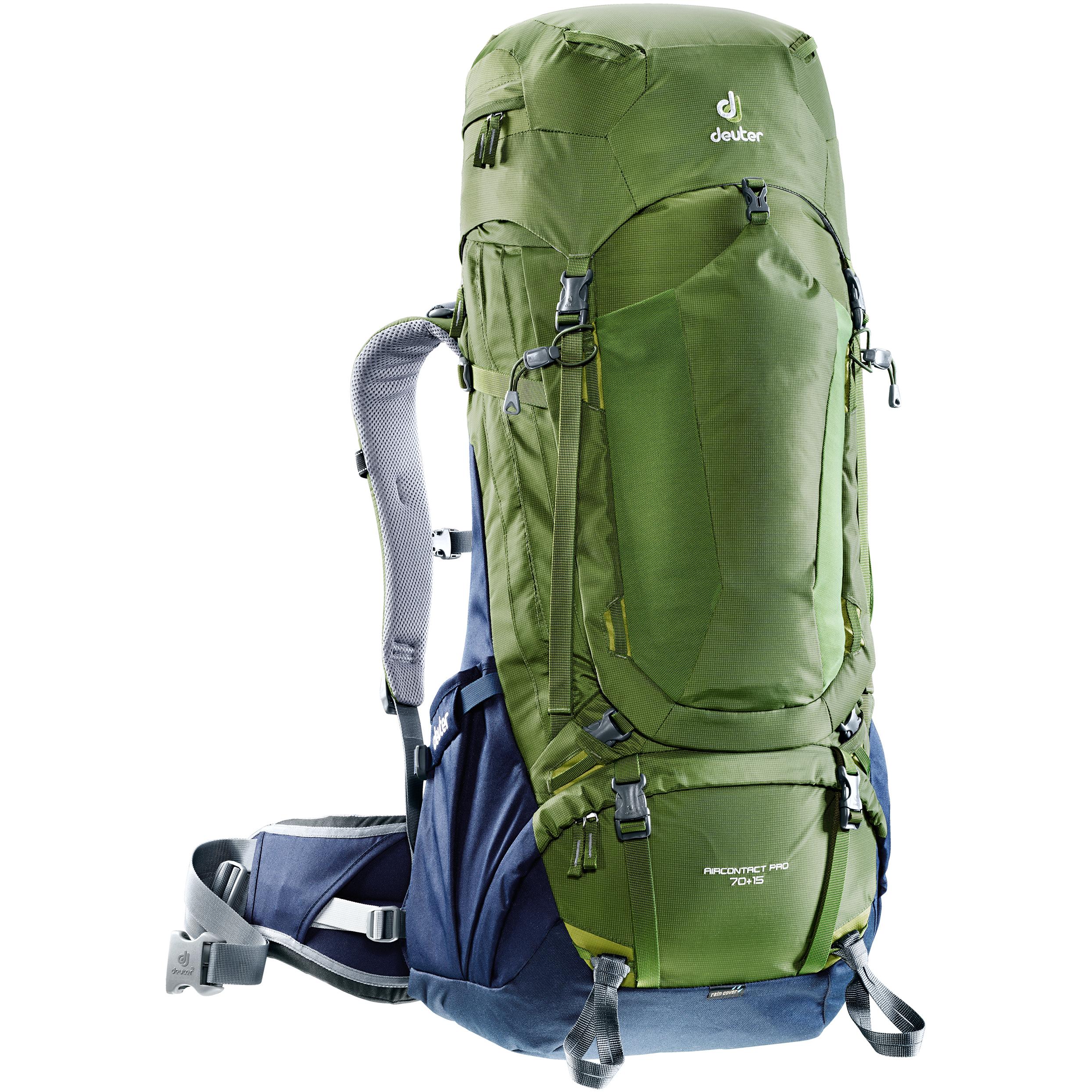 Рюкзак Deuter 2018 Aircontact Pro 70 + 15 Pine-Navy