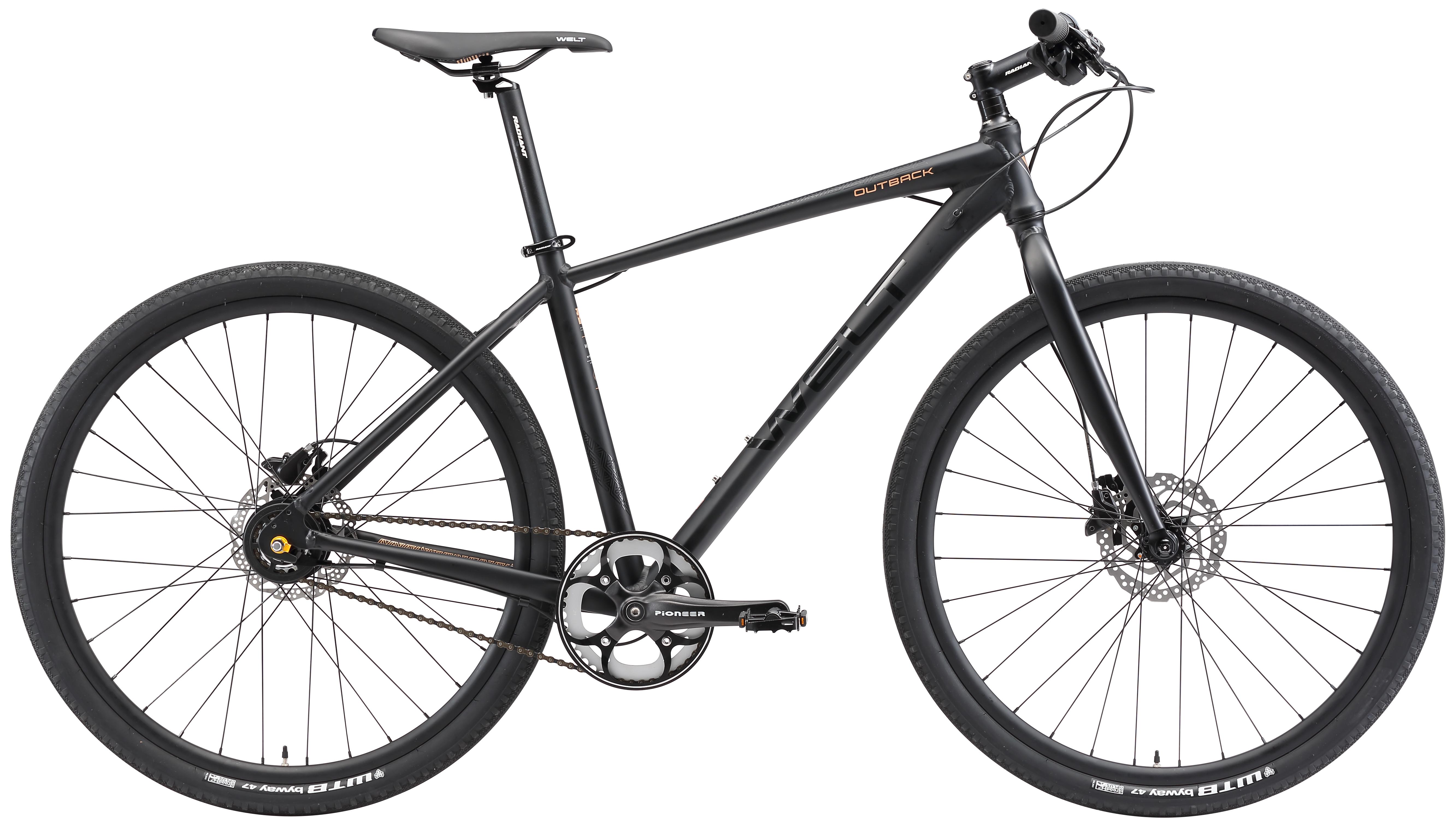 Велосипед Welt 2018 Outback Matt Black