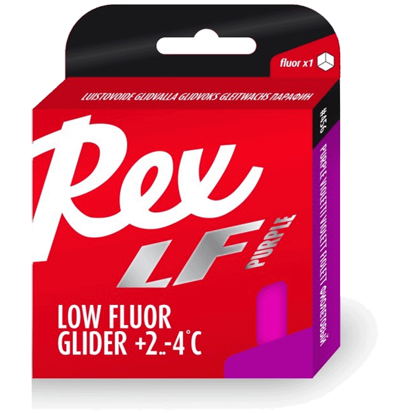 Мази и парафины  КАНТ Низкофтористый Парафин Rex 2017-18 Lf Purple 86 G (+2...-4°C)