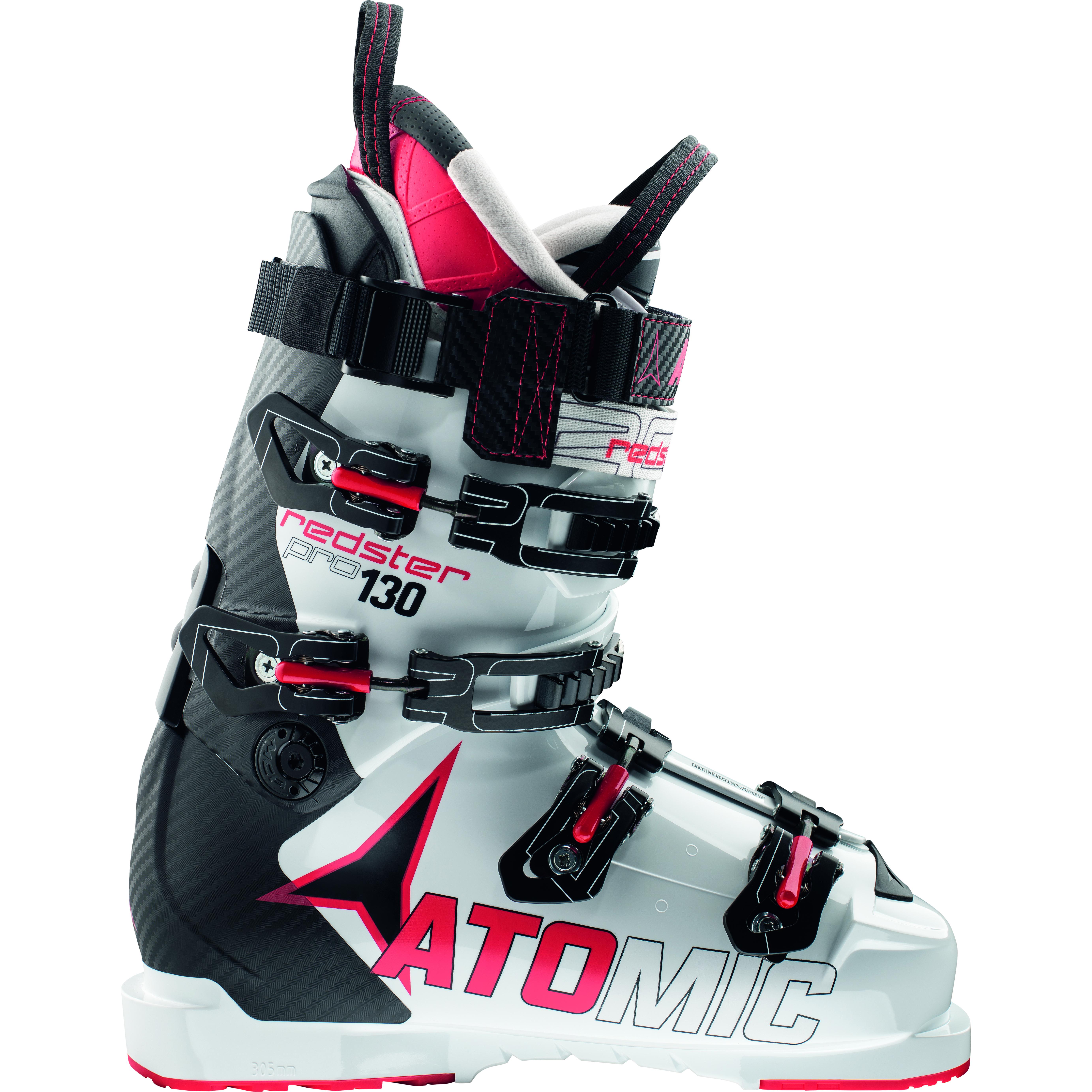 Ботинки горнoлыжные  КАНТ Горнолыжные Ботинки Atomic 2016-17 Redster Pro 130 White/black / Белый, Черный