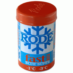 Мази и парафины  КАНТ Фторовая Мазь Держания Rode Fast Stick Blue Super