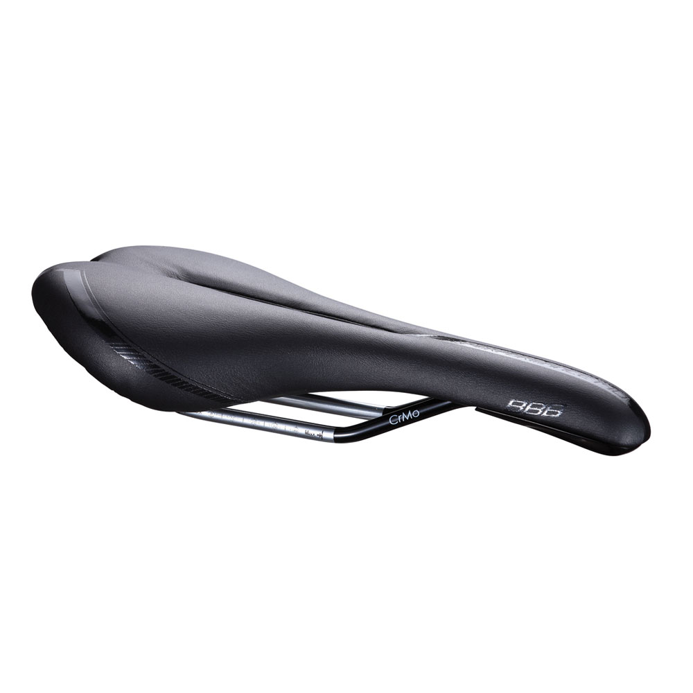 Седло Bbb Razer Anatomic Mircrofiber Crmo Rail 140Mm Black