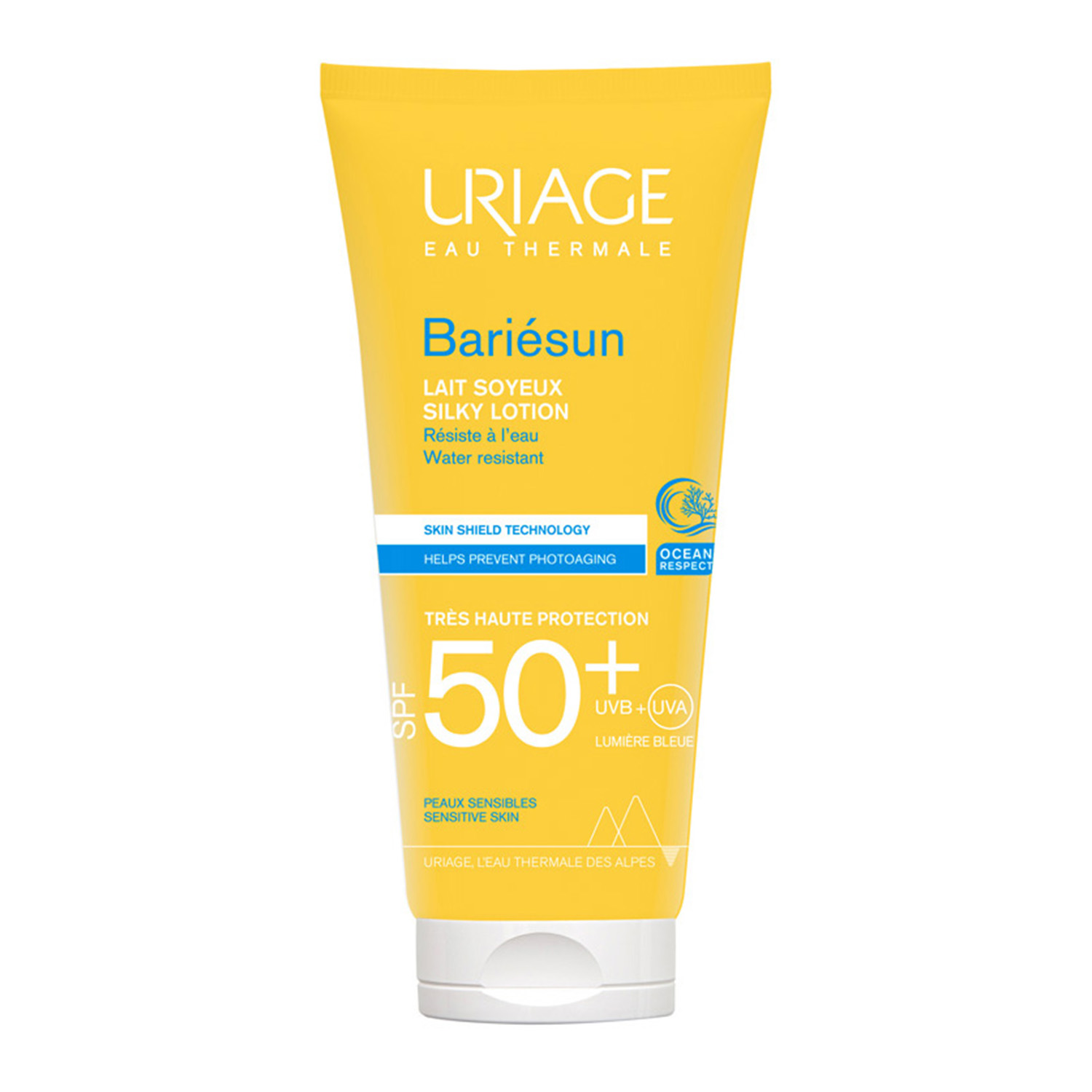 Увлажняющее молочко Барьесан SPF 50+, тюбик 200 мл URIAGE