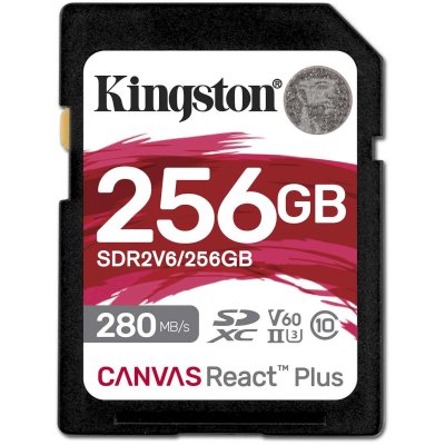  Kingston Canvas React Plus 256GB