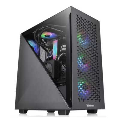 Thermaltake Divider 300 TG Air Mid Tower Chassis Black