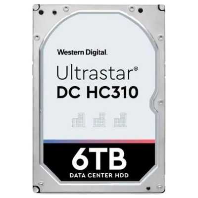 WD Ultrastar DC HC310 6Tb HUS726T6TAL5204 0B36540