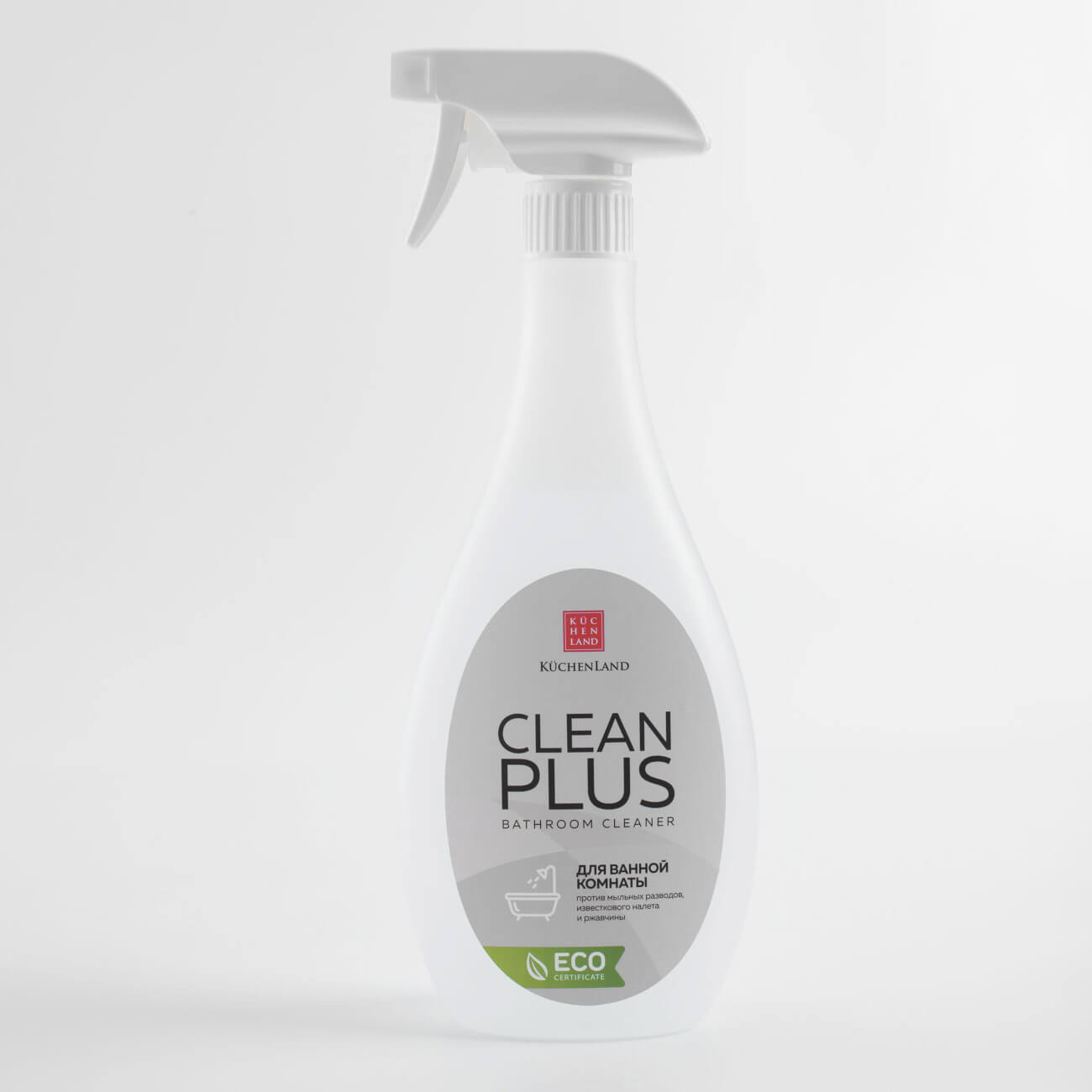 Средство для чистки ванной комнаты, 500 мл, Clean plus