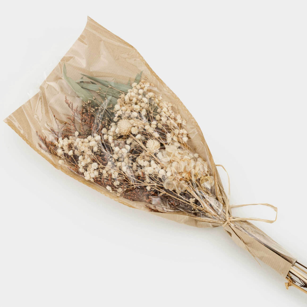 Букет декоративный, 55 см, сухоцветы, Травы и цветы, Dried flower