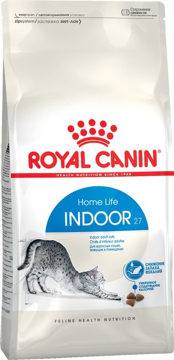 Royal Canin Indoor сухой корм для домашних кошек (4 кг)