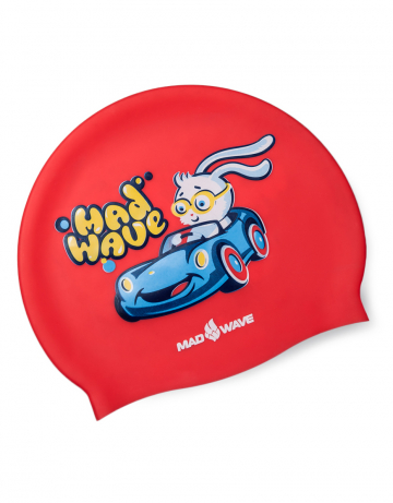 Силиконовая шапочка для плавания BUNNY