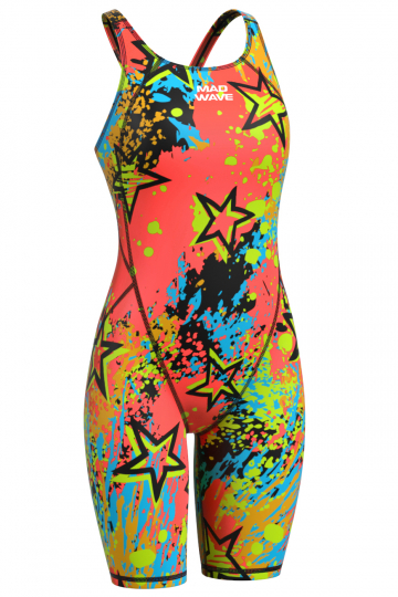 Женские гидрокостюмы  Mad Wave Женский гидрокостюм для плавания MW Revolt Women Kneeskin S4