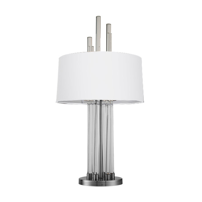 Настольная лампа Delight Collection Table lamp KM0921T nickel