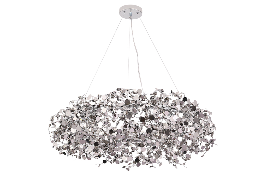 Подвесная люстра Crystal Lux Garden GARDEN SP9 D800 CHROME