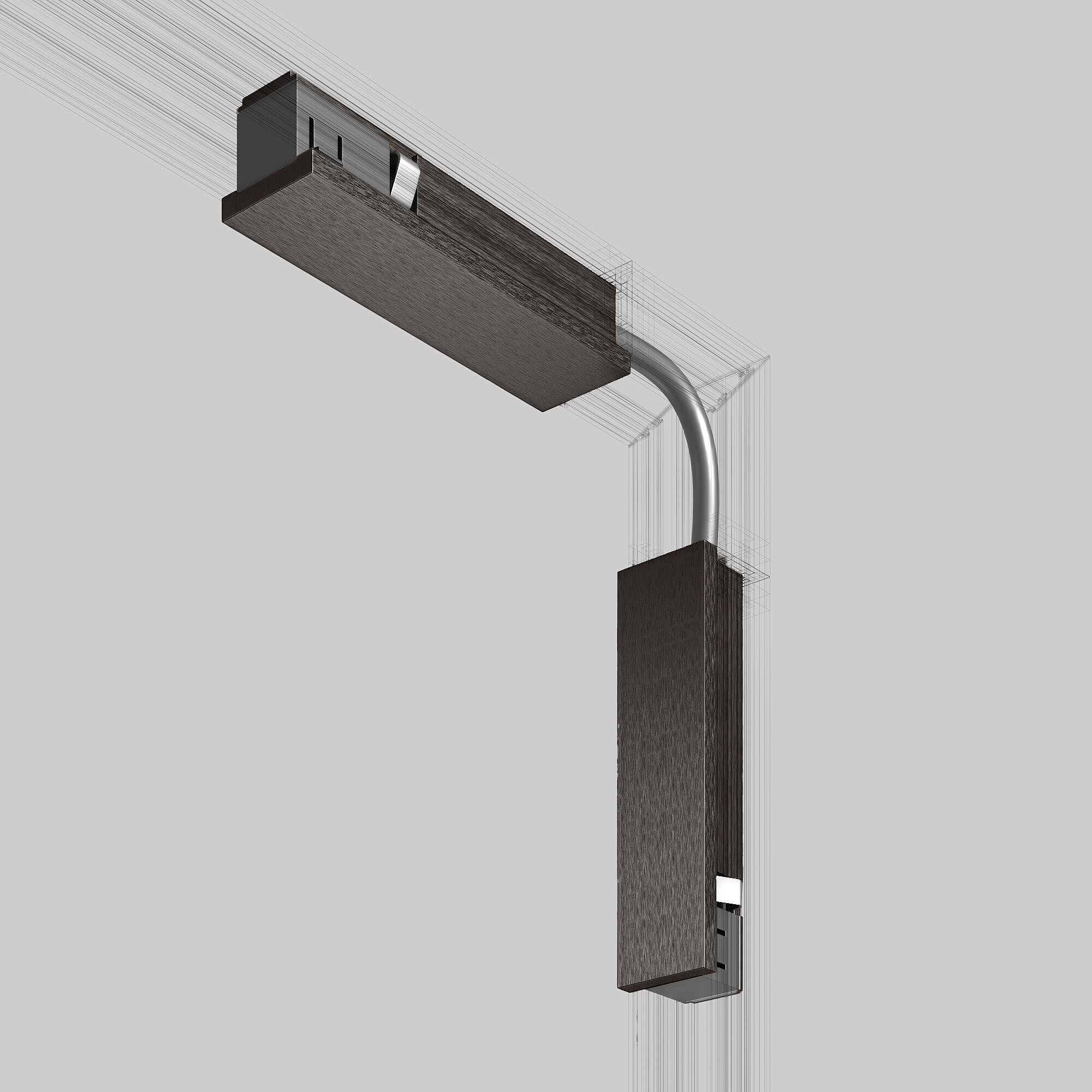 Коннектор для шинопровода Elektrostandard Line Magnetic Titan Line Гиб