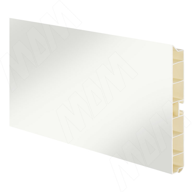 Кухонный цоколь Цоколь пластиковый (высота 150, длина 4000 мм), белый глянец (15.0418 4M)