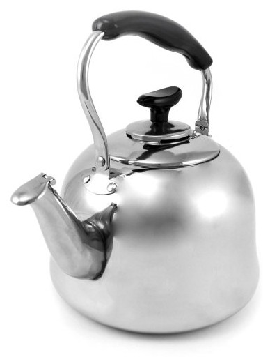  Kelli Чайник со свистком KL-3118 4.5 л, серебристый