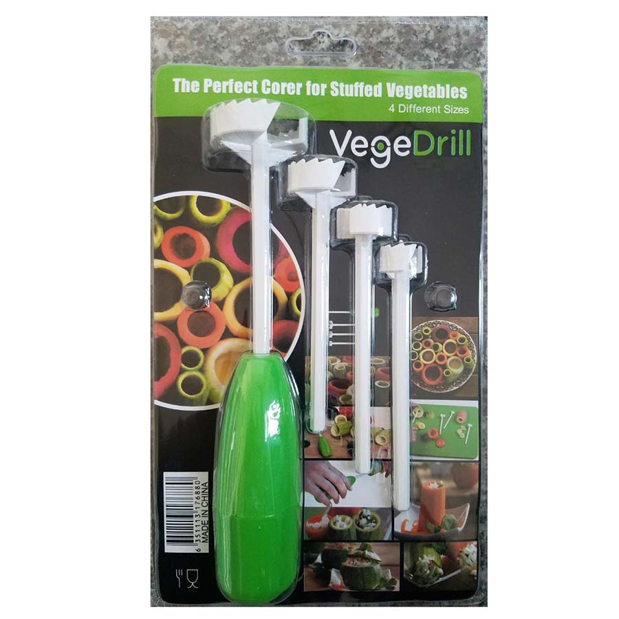 Полезные приспособления  MELEON Инструмент для фаршированных овощей - Vege Drill