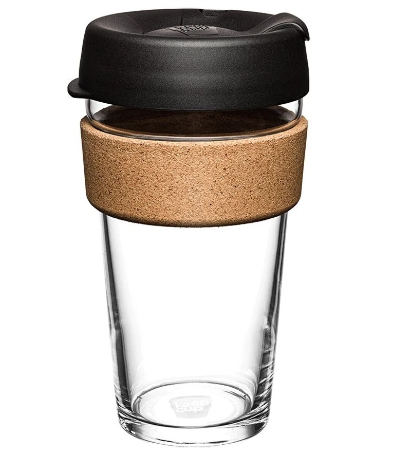 Кружка KeepCup Brew Cork L 454 мл Black