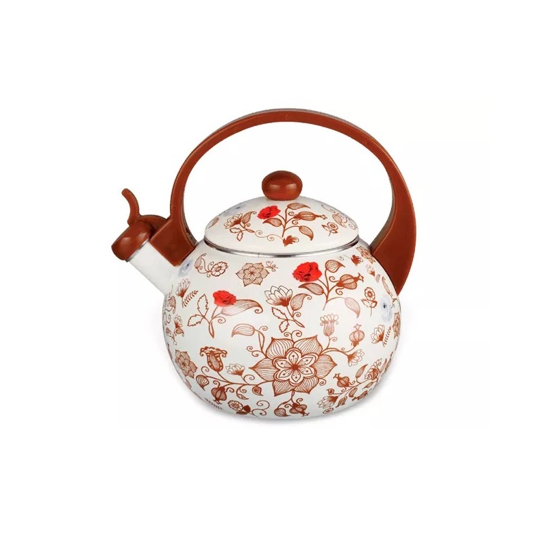 KL-4453 Чайники эмаль розы 2,5л Kelli