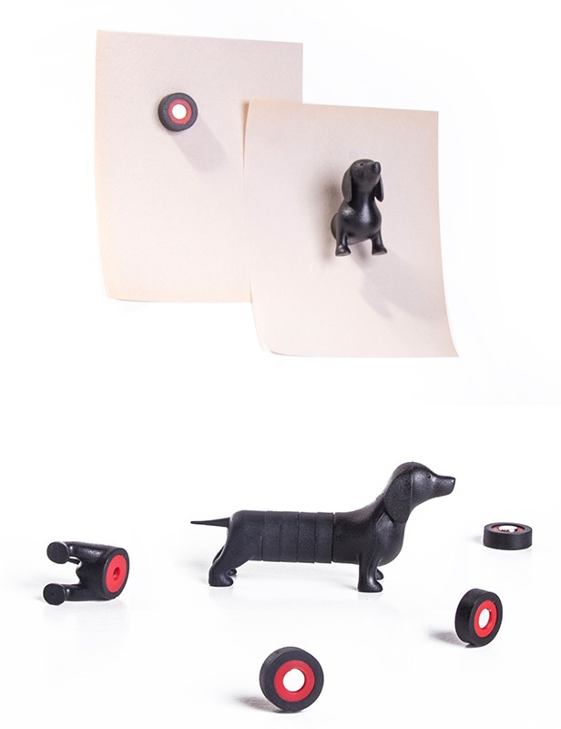 Магниты на холодильник  MELEON Набор магнитов Dachshund