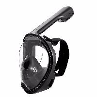 Маска для снорклинга Tribord Easybreath, L-XL, Черный