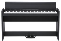 Клавишные инструменты/Цифровые пианино/Компактные цифровые пианино  Музторг LP-380 BK U